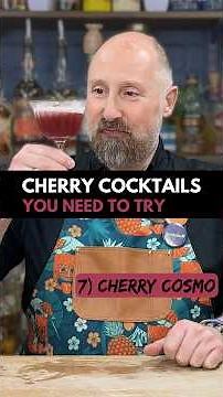 How to make a CHERRY COSMOPOLITAN Vodka Cocktail (7)
