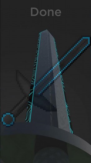 Netherite Sword 3D Upgrade: Inspired by @ph1lza | Minecraft Resource Pack Showcase | Java/Bedrock