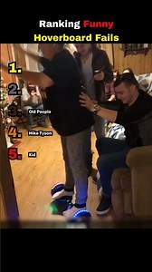 Ranking Funny Hoverboard Fails #funny #fails #hoverboard #miketyson #kid #viral #fypage #fyp