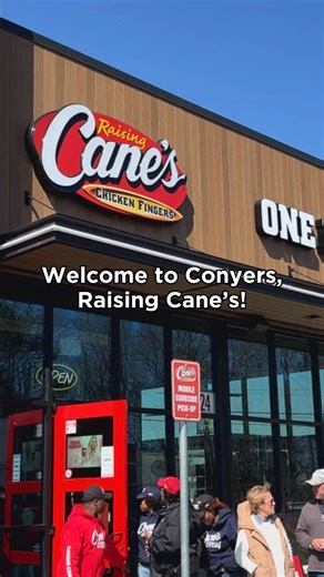 Yesterday we celebrated the ribbon cutting… and today Raising Cane’s is officially OPEN in Conyers! Who’s making their first visit? 🔥 📍 1524 Hwy 138 SE, Conyers, GA 30013 #RaisingCanes #ConyersEats #ConyersGA | Visit Conyers Georgia