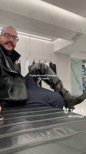 Currently accepting applications for a “boot remover” #boots #ootd #fashion #ysl #fyp