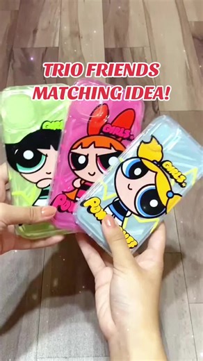 Cutesy Powerpuff Girls Phone Case for Besties