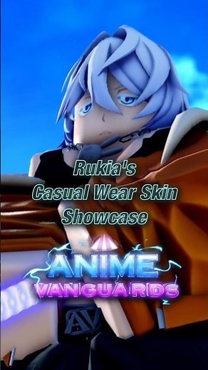 Rukia's Casual Wear Skin Showcase | Roblox | Anime Vanguards #roblox #animevanguards #showcase