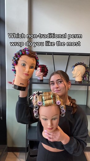 Vote for Your Favorite Non-Traditional Perm Wrap Challenge