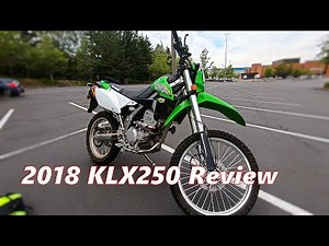 2018 Kawasaki KLX250 Review | First Impressions
