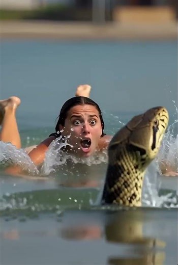 Face-to-Face With the Giant Snake—A Terrifying Close Call