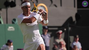 We love seeing Rafa Nadal back on grass fighting to win Grand Slam no.23 🏆 #Wimbledon | Wimbledon