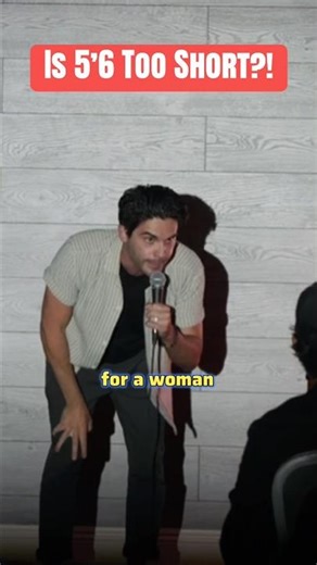 Short King or QUEEN? 🤣 #standupcomedy #standupcomedian #shortmen