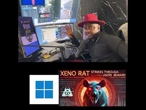*2025 latest Remote Access Hack ( RAT) on windows 11 machine using xeno-rat
