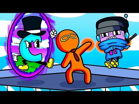 We Teleported and Destroyed the Telekinetic Nerd Boss in Stick it to the Stick Man Multiplayer!