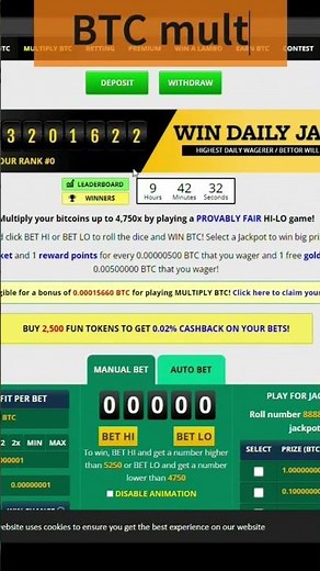 #1 Free Bitcoin platform | Win up to $200