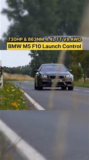 730HP BMW M5 F10 Launch Control 🚀🔥