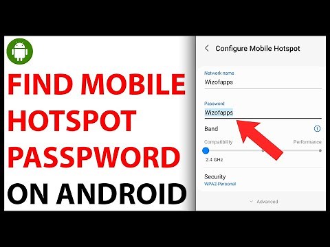 Where to Find Mobile Hotspot Password on Android