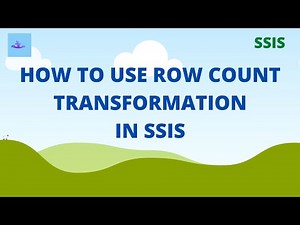 Row count transformation in SSIS with example | SSIS