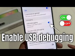 How to enable USB debugging on Samsung A56 5G