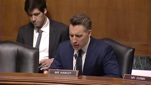 Senator Hawley: "Can you briefly describe for us the mission of the Tim Tebow Foundation?" Tim Tebow: "To fight for people that can't fight for themselves in their darkest hour of need." | Senator Josh Hawley