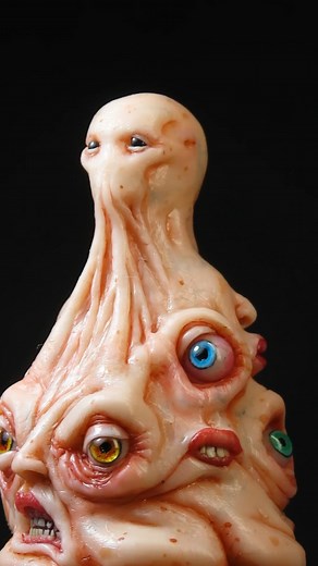 Who Am I? Polymer Clay Miniature Sculpture