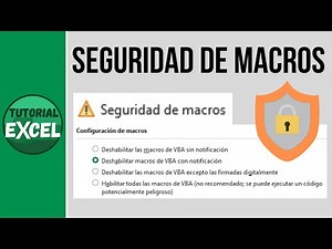 Configuración de seguridad de macros