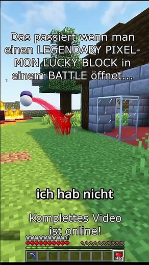 I pulled a LEGENDARY Pixelmon from a Lucky Block! 😳🔥
