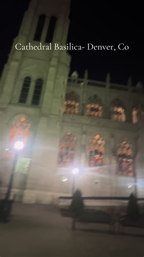 Cathedral Basilica of the Immaculate Conception🤍 #denver#architecture#church#viral
