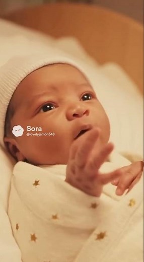 A newborn baby preaching the word of God