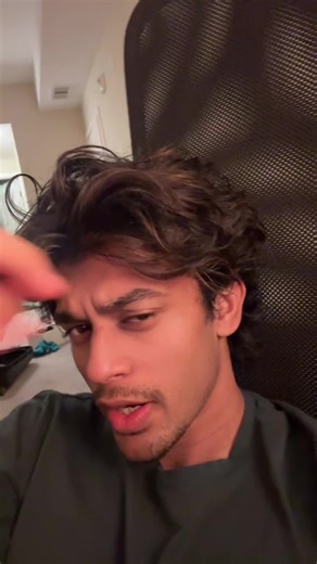 Excuse my brown contacts removal in the middle #leaveinconditioner | leave in conditioner