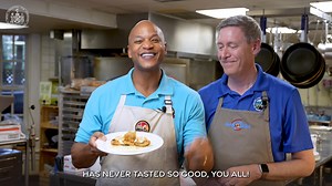 It's National Seafood Month, and hands down, Maryland has the best seafood in the country. To celebrate the occasion, Secretary Atticks joined me in the kitchen to cook up some freshly caught blue catfish. Protecting our bay and growing our economy has never tasted so good. | Governor Wes Moore