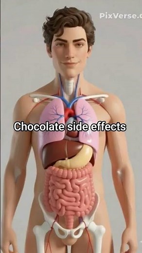 chocolate side effects to human body!by human gets! chocolate effects! yt shorts! shorts!
