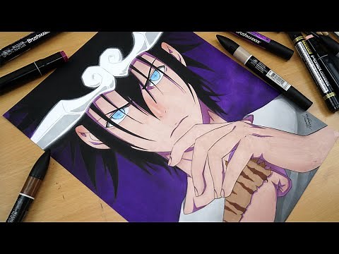 Commission #2 Drawing Jin Mori From God Of The High School