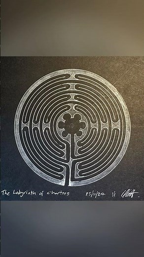 How to draw the Chartres Labyrinth