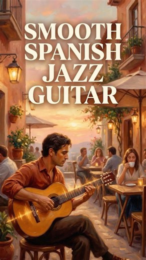 Smooth Spanish Jazz Guitar ☕ Relaxing Latin Café Vibes