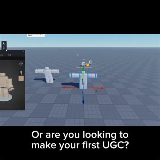 Roblox UGC creating
