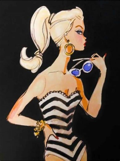 The first Barbie doll was introduced 67 years ago today #barbie #barbiedoll #foryoupageofficiall #foryoupage #real