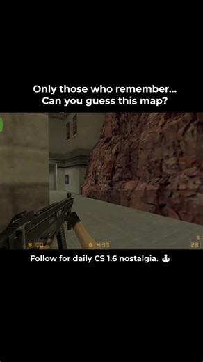 POV : Only those who remember…Can you guess this map? #csgo #cs #cs2 #Gaming #RetroGaming