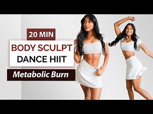 20 MIN METABOLIC DANCE HIIT - Full Body Cardio & Fat Burn, Apartment Friendly (No Equipment)