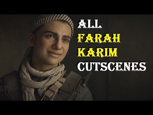 Call Of Duty Modern Warfare ALL Farah Karim Character Cutscenes Story Mode (Claudia Doumit)