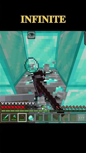 Minecraft Infinite diamond command #minecraft #gaming #minecraftpe #games