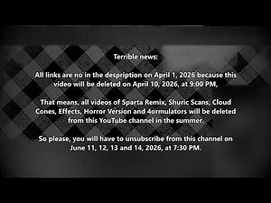 This video is getting deleted on April 10, 2026.