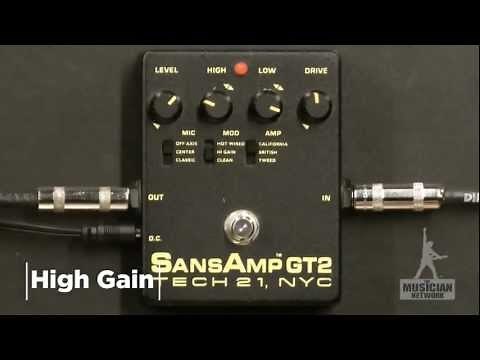 TECH 21 SANSAMP GT2 (STRAT) - GearUP on TMNtv !