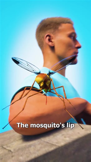 How A Mosquito Needle Works 🤔 | mosquito