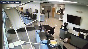 69K views · 532 reactions | STORM DAMAGE -- Surveillance footage from Shottenkirk Waukee Chevrolet captures the moment Tuesday's severe weather passed over the dealership, leaving damage in its wake. : Nick Bavas | KCCI | Facebook