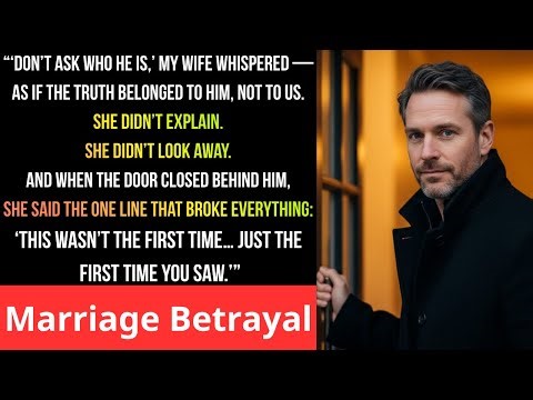 “‘Don’t Ask Who He Is,’ My Wife Whispered — As He Closed Our Bedroom Door Behind Him”