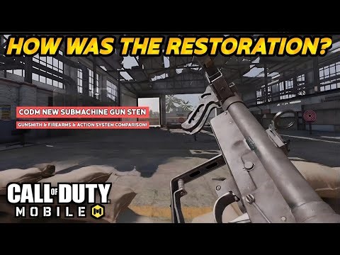 CODM Update Review: What's Changed for the Sten SMG?