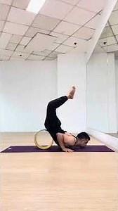 Tutorial for Full Locust Pose with Yoga Wheel.