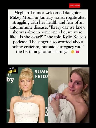 Meghan Trainor Opens Up About Heartbreaking Decision to Use Surrogate for Third Baby #meghantrainor