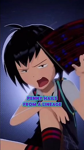 The Origin Story of Peni Parker. #spiderverse