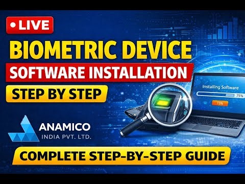 Biometric Device Software Installation Step by Step | Complete Step-by-Step Guide