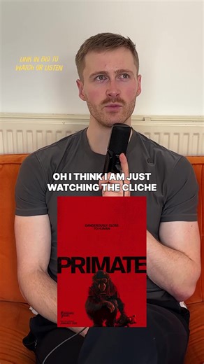 A *cliché* chimp horror movie??…now THAT’s bananas. #primate #primatemovie #horrormovies #B#BAFTAFilmAwardswhattowatch