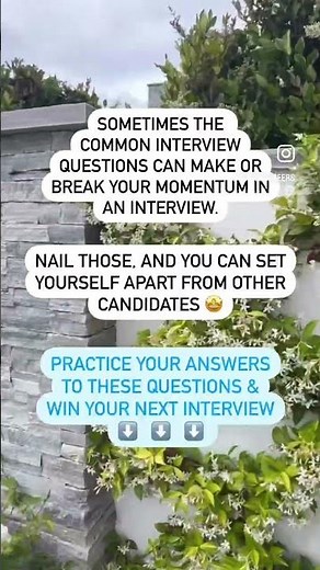 Start Your Next Interview Off Strong!