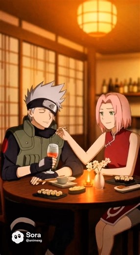 Kakashi sensei’s mask comes off #naruto #anime #kakashi